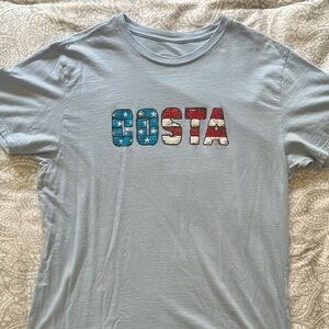 Costa Women’s Light Blue Graphic T-Shirt